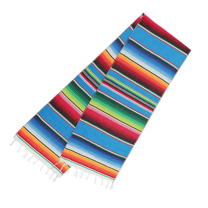 35 X 213Cm 5Pcs Mexican Blanket Table Flag Picnic Mat for Travel Outdoor Beach Towel Car Blankets - Trendha