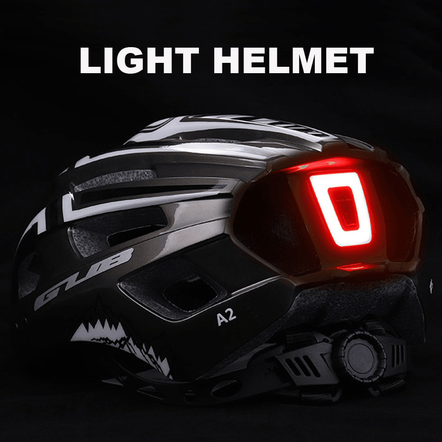 Riding Helmet with USB Charging Tail Light - Trendha