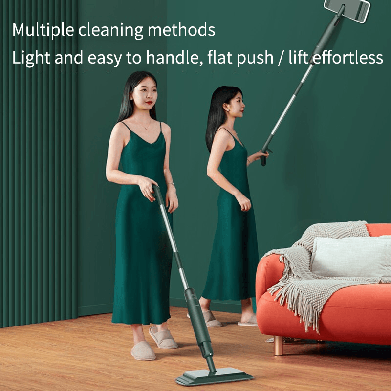 Deerma DEM-TB880 Spray Mop Wet and Dry Dual Use 280Ml Water Tank Capacity with 3-Layer Composite Structure Mop Cloth - Trendha