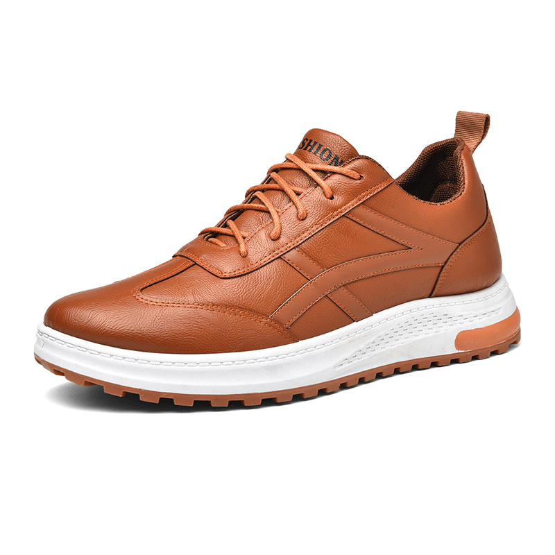 Men's Non-Slip Sport Sneakers: Comfy, Soft, and Stylish Lace-Up Design - Trendha