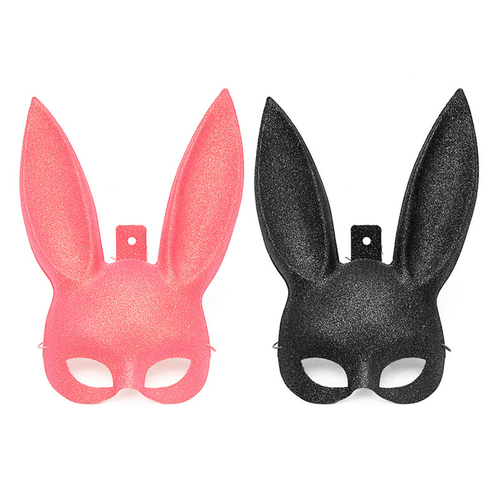 Cute Halloween Party Cosplay Fancy Rabbit Face Mask Decoration Props Toys - Trendha