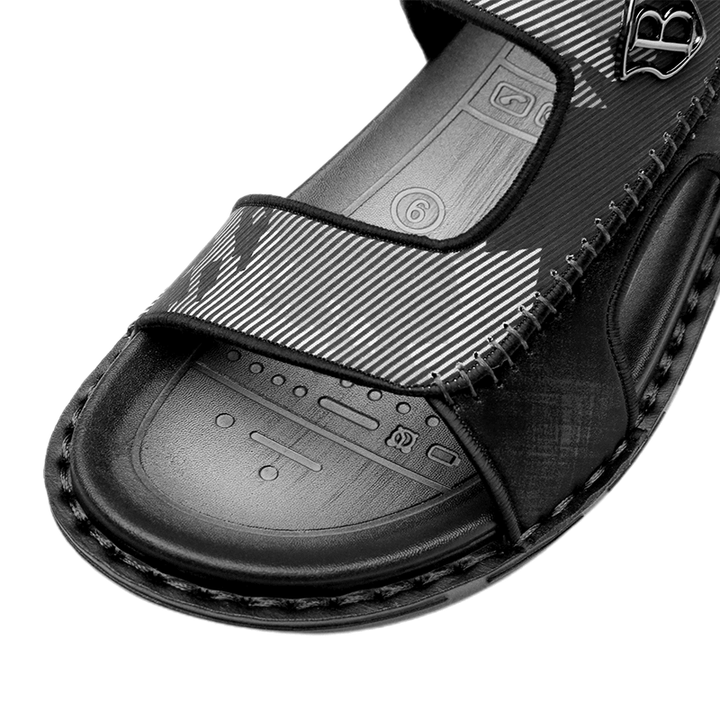 Men Two-Ways Non-Slip Lightweight Casual Outdoor Sandals - Trendha