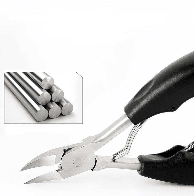 4Pcs Nail File Buffer Cuticle Remover Dead Skin Fork Pusher Cleaning Care - Trendha