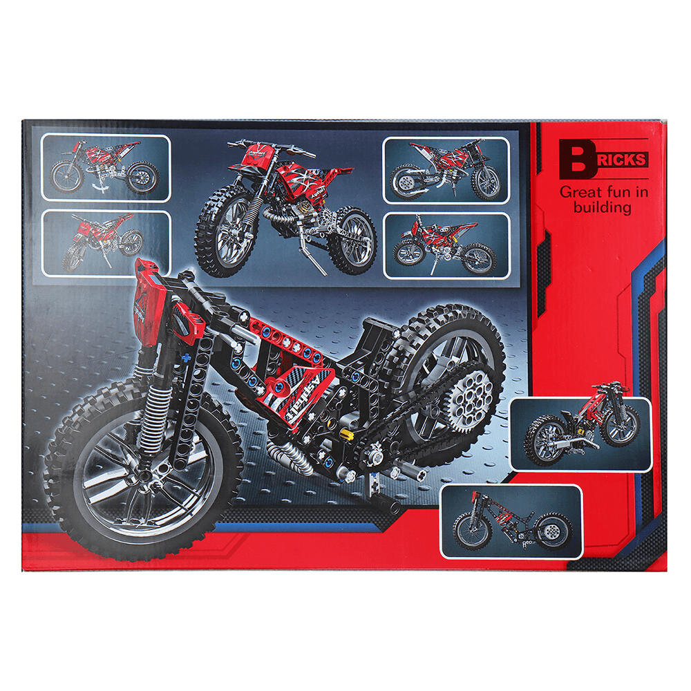 Decool Technic City Moto Cross Bike with Box Building Blocks Toys Bricks Classic Model Kids Toy Children Gift - Trendha