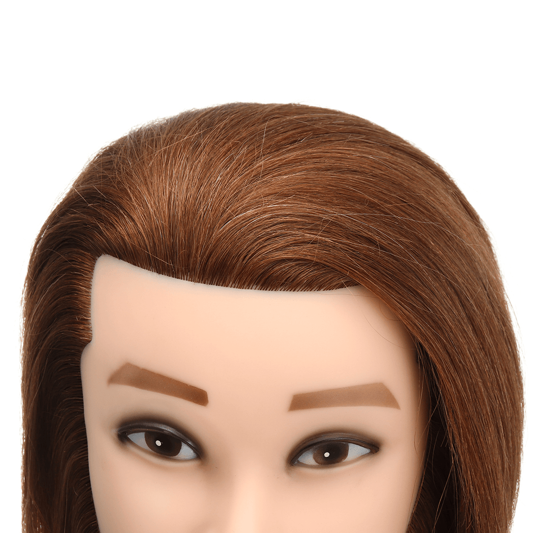 Cosmetology Mannequin Head with Hair for Braiding Cornrow Practice Head Training Mannequin Dummy Heads - Trendha
