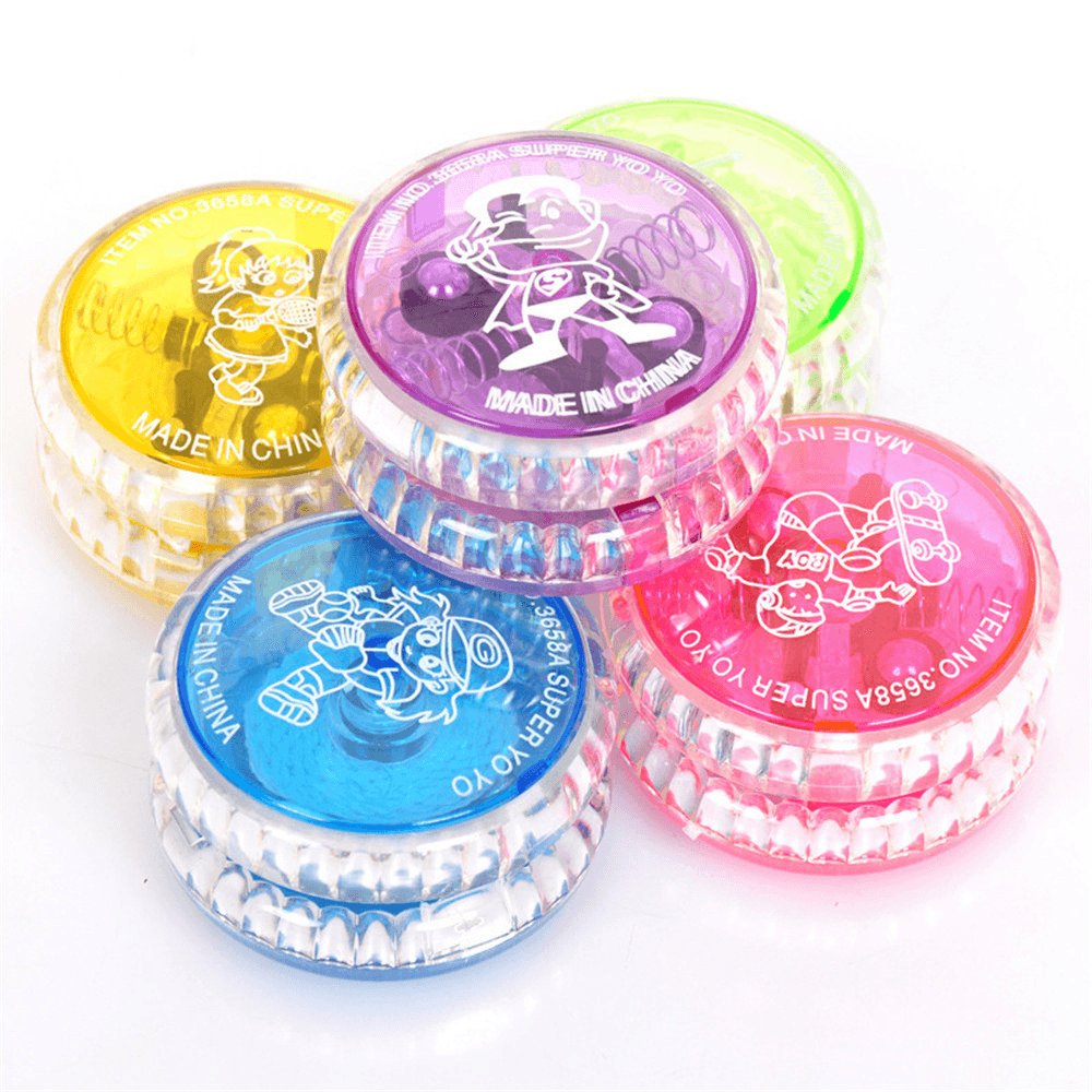 Plastic or Alloy Glowing Yoyo New Exotic Fidget Toys for Kids and Adults - Trendha
