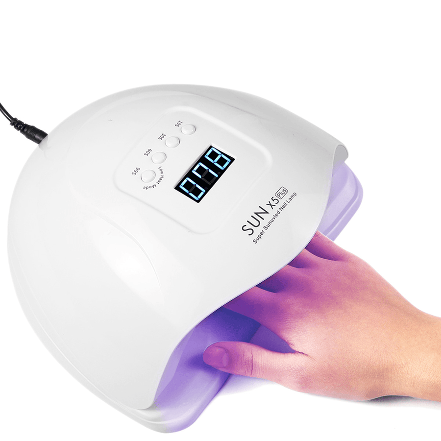 80W UV LED Nail Dryer Lamp Infrared Sensing Painless Mode Manicure UV Lamp - Trendha