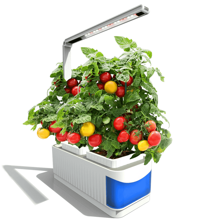 Bigin Indoor Herb Hydroponics Plants Garden Kit Lamp Adjustable Grow Lamp Lever Planting Light - Trendha