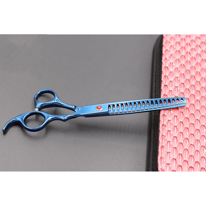 Multicolor Professional Pet Dog Scissors Stainless Steel Thinning Cutting Shears Cats Dogs Grooming Scissors Hair Trimming Tools - Trendha
