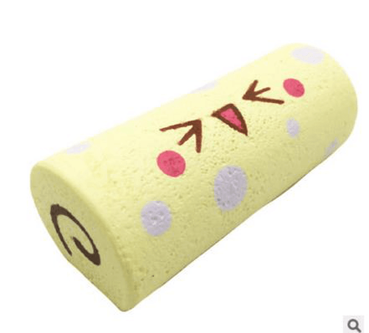 Squishyfun Squishy Egg Swiss Roll Toy 14.5*6*5CM Slow Rising with Packaging Collection Gift Soft Toy - Trendha