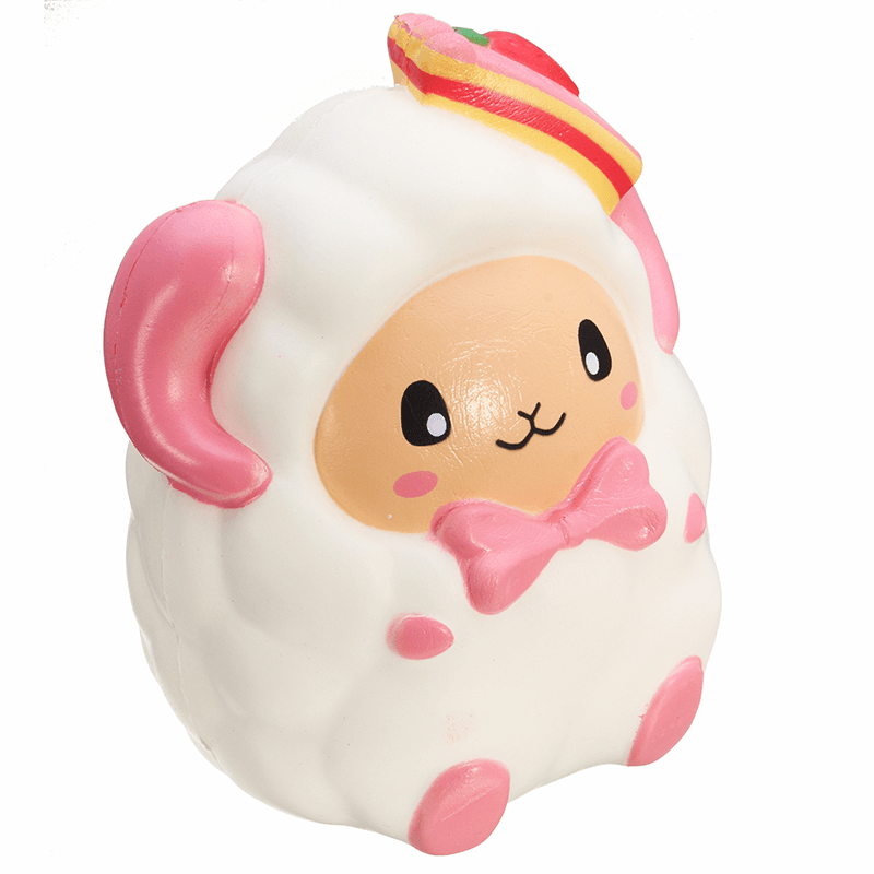 Squishyshop Huge Strawberry Sheep Squishy 19CM Jumbo Slow Rising Collection Gift Decor Giant Toy - Trendha