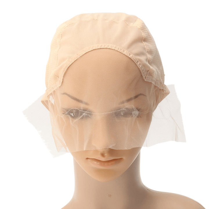 Wig Cap for Wig Making Weave Cap Elastic Hair Net Mesh Adjustable Straps - Trendha