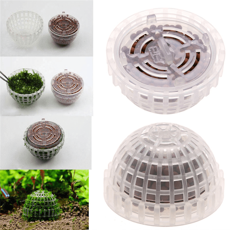 Mineral Stone Suspended Float Bio Moss Ball for Aquarium Decorations Crystal Plant Cultivation House - Trendha