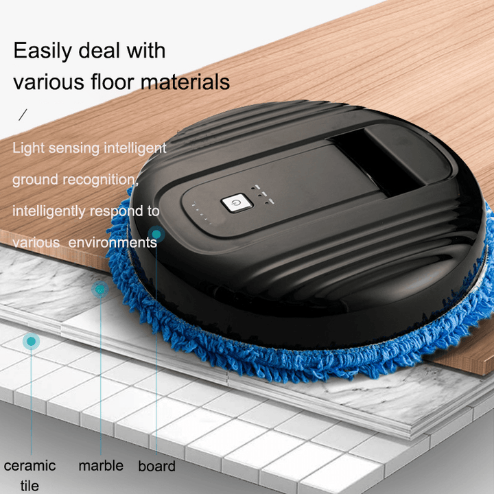 Wireless Intelligent Ultraviolet Sterilization Vacuum Cleaner Wet and Dry Mopping Machine Remote Control - Trendha