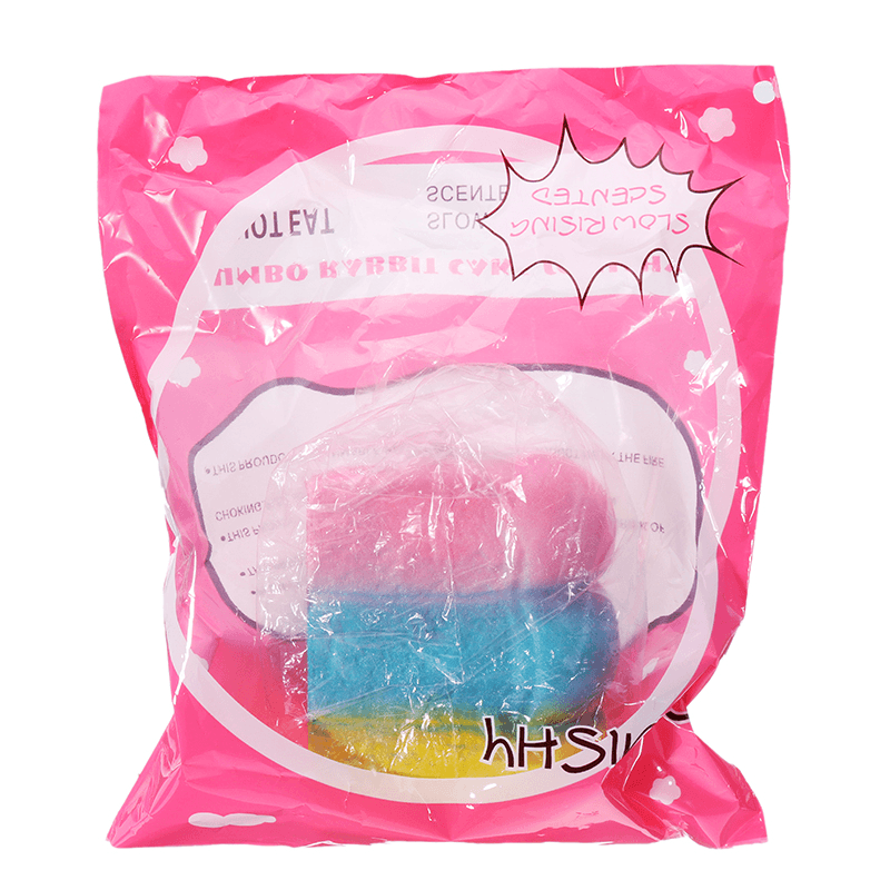 Yunxin Squishy Rainbow Toast Loaf Bread 10Cm Slow Rising with Packaging Collection Gift Decor Toy - Trendha