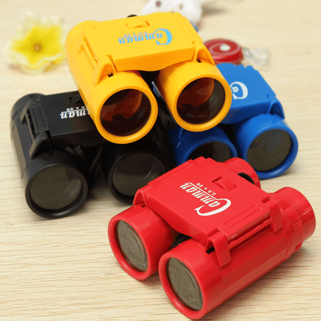 Kid Children'S 2.5 X 26 Magnification Toy Binocular Telescope + Neck Tie Strap - Trendha