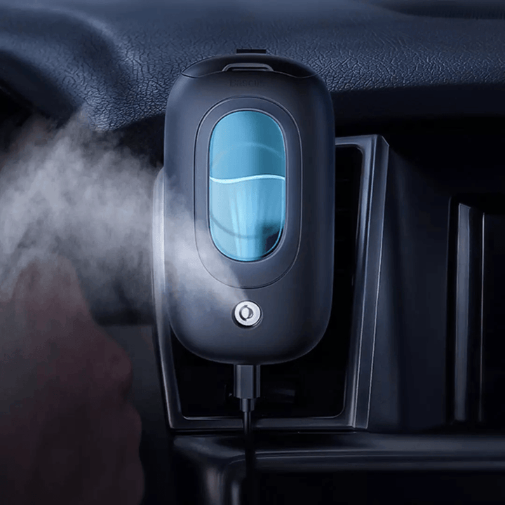 Baseus DHMNC-01/DHMNC-15 Portable Car Mini Magnetic Spray Air Humidifier Aroma Diffuserusb Charging Nano Atomization - Trendha