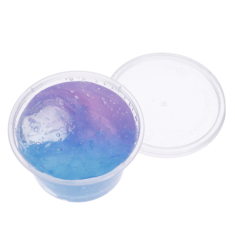 100Ml Hot Galaxy Crystal Slime Putty Kid Adult Relax Toy Prank Party Favor Props - Trendha