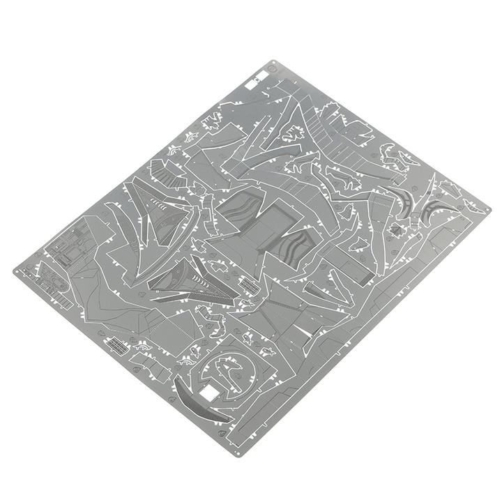 YM-N033 165*95*175Mm MU DIY Jigsaw Puzzle Toy 3D Metal Stainless Steel Autorobot Kit Kids Gift - Trendha