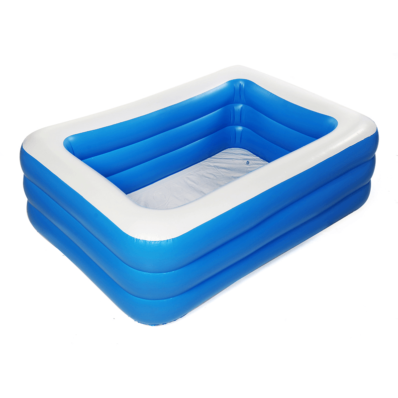 2.6/3.05M Three-Layer Inflatable Pool Summer Swimming Garden Outdoor Inflatable Swimming Pool for Children - Trendha