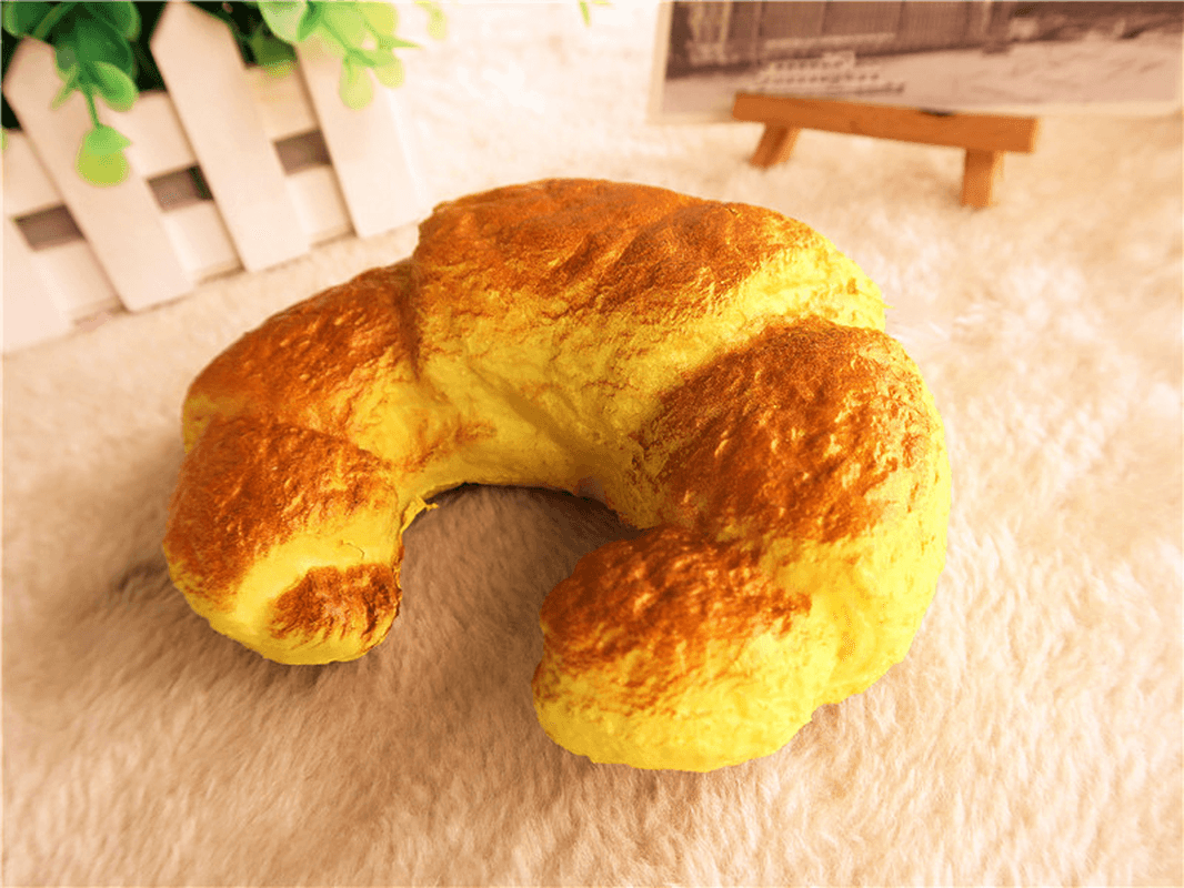 Croissant Bread Squishy 13CM Super Slow Rising Original Packaging Squeeze Toy Fun Gift - Trendha