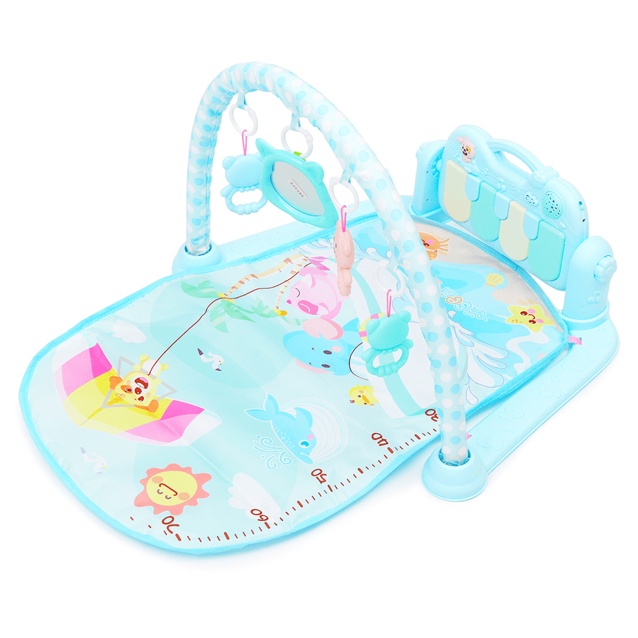 3 in 1 Baby Infant Gym Play Mat Fitness Music Piano Pedal Educational Toys USB Baby Play Mat - Trendha