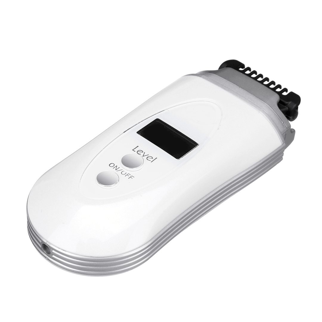 KM-6810 Rechargeable Electric Hair Remover Painless Epilator Trimmer Shaver Infrared Heating - Trendha