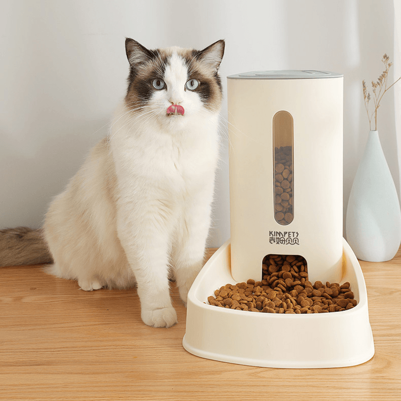 Cat Dog Automatic Feeder Pet Bowl Pet Automatic Water Dispenser Water Bowl - Trendha