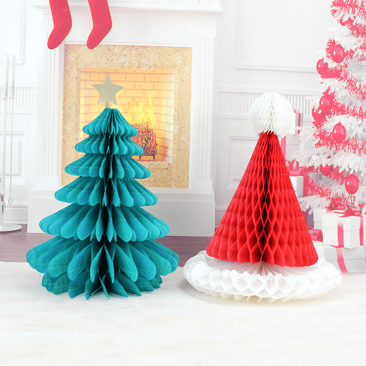 Christmas DIY Decorations Tree Hat Snowman Comb Ball Party Christmas Pendant & Drop Ornaments Supplies - Trendha