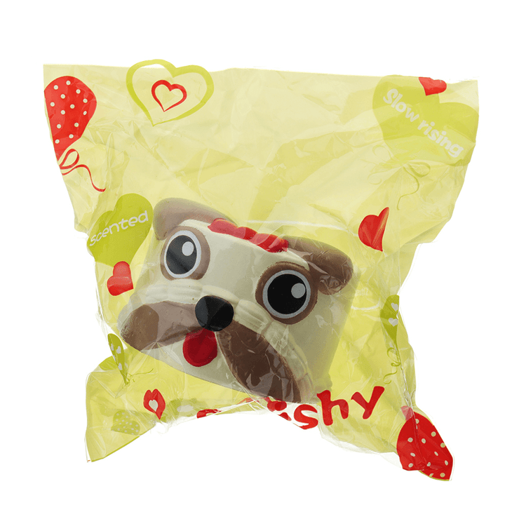 Dog Head Squishy 9*6CM Slow Rising with Packaging Collection Gift Soft Toy - Trendha