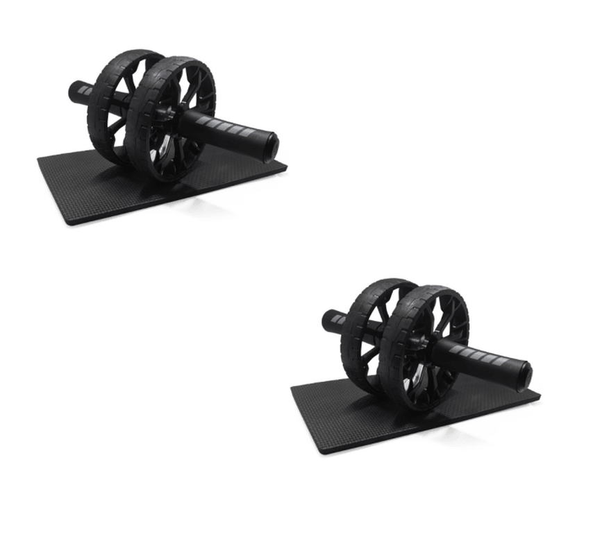 Fitness Equipment Muscle Abdominal Roller with Mat - Trendha