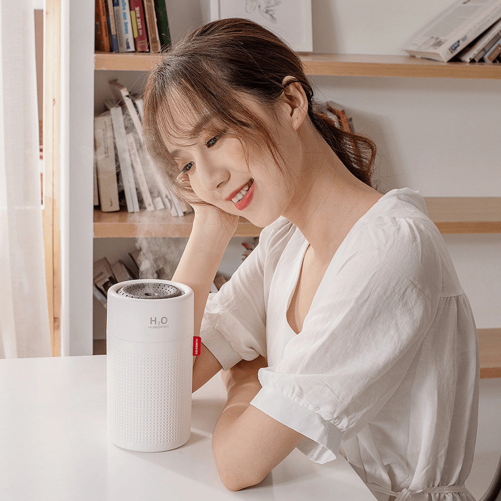 750Ml Large Capacity Mini Air Humidifier Portable USB Charging for Home Office Air Purifier Mist Diffuser - Trendha