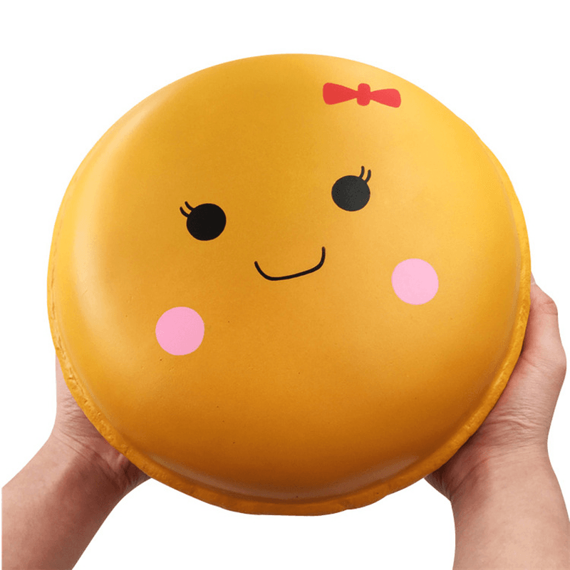 Giggle Bread Giant Squishy Macaron S'More Sandwich Biscuit 24CM Cake Jumbo Gift Decor Collection - Trendha