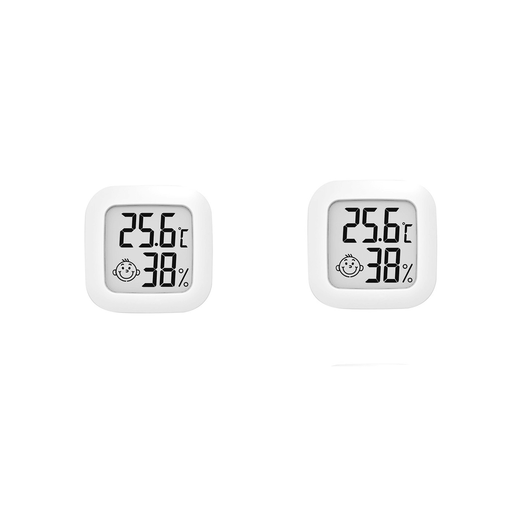 Mini Indoor Thermometer Digital LCD Temperature Sensor Humidity Meter Thermometer Room Hygrometer Gauge - Trendha