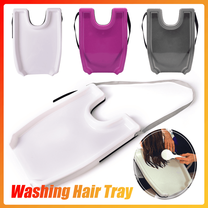 Salon Treatment Medical Hairdressing Durable Elderly Tool Sink Washing Hair Home Plastic Basin Shampoo Tray Practical - Trendha
