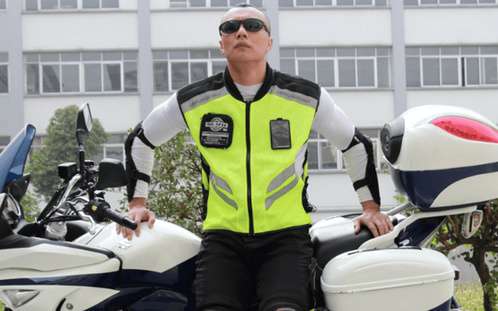 Motorcycle Riding Reflective Vest - Trendha