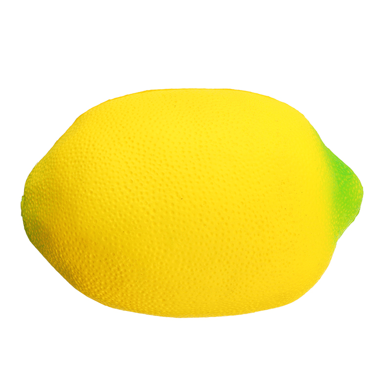 Squishy Yellow Lemon 12Cm Big Soft Slow Rising Fruit Collection Gift Decor Toy - Trendha