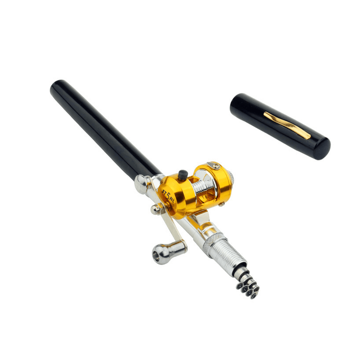 1 Meters Foreign Trade Mini Fishing Rod, Cross Border Amazon WISH Portable Pen Fishing Rod Fishing Rod A - Trendha