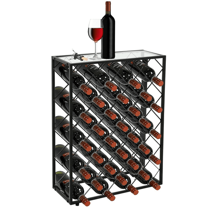 Acrylic Iron Wire Display Rack Indoor Bottle Storage Rack 74 * 10 * 56/46 * 10 * 72 - Trendha
