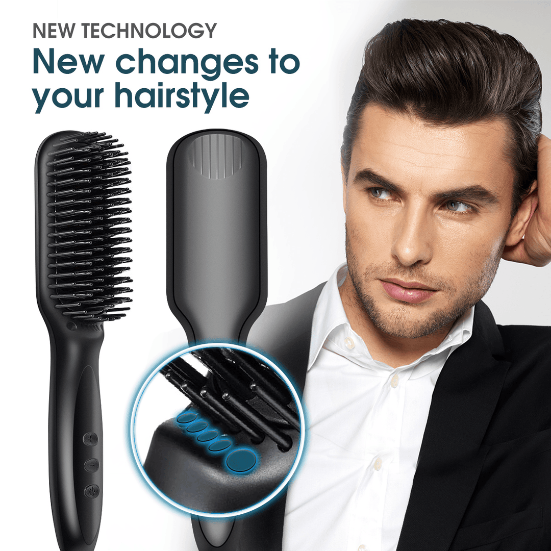 Electric Hair Straightener Portable Constant Temperature Negative Ion Hair Styling Tool Male - Trendha