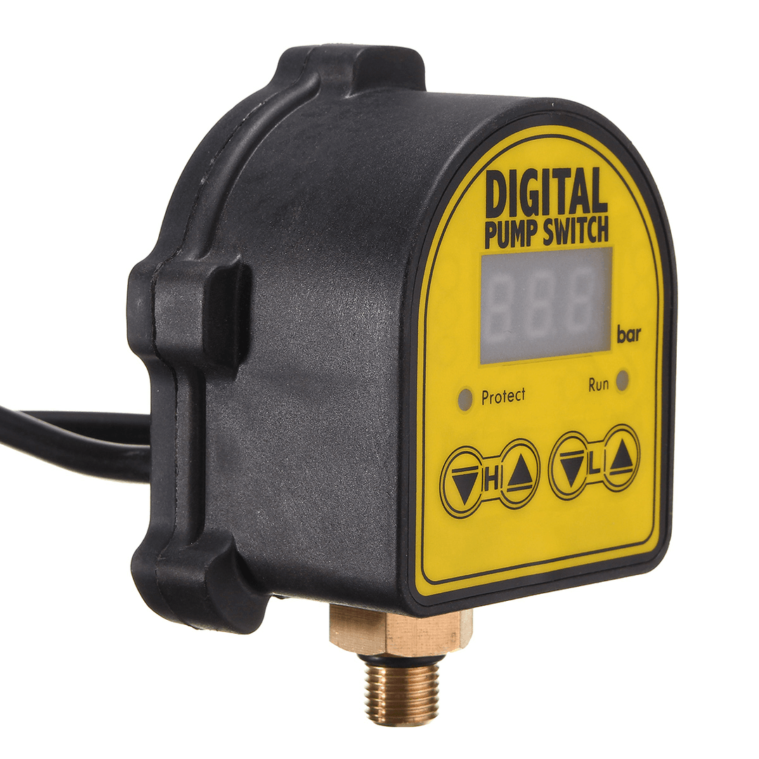 Automatic Digital Pressure Controller on off Switch 220V for Water Ail Gas Pump - Trendha