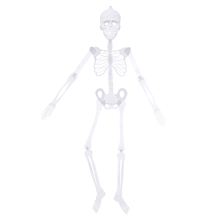 90Cm / 150Cm Halloween Prop Luminous Human Skeleton Hanging Decorations - Trendha
