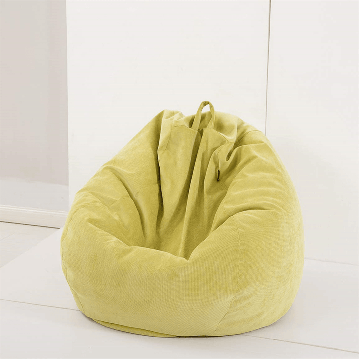 Corduroy Bean Bag Chair 70*80Cm Multicolor Gaming Sofa Cover Indoor Lazy Sofa with Mesh Bag Liner Cover - Trendha