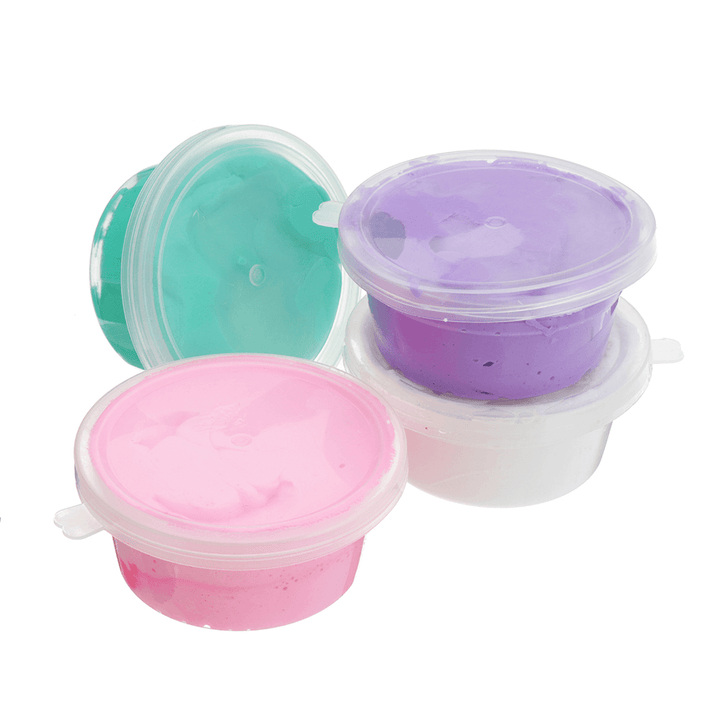Large Tubs Fluffy Slime Stress Relief Toy Soft DIY Cotton Clay Plasticine Toys - Trendha