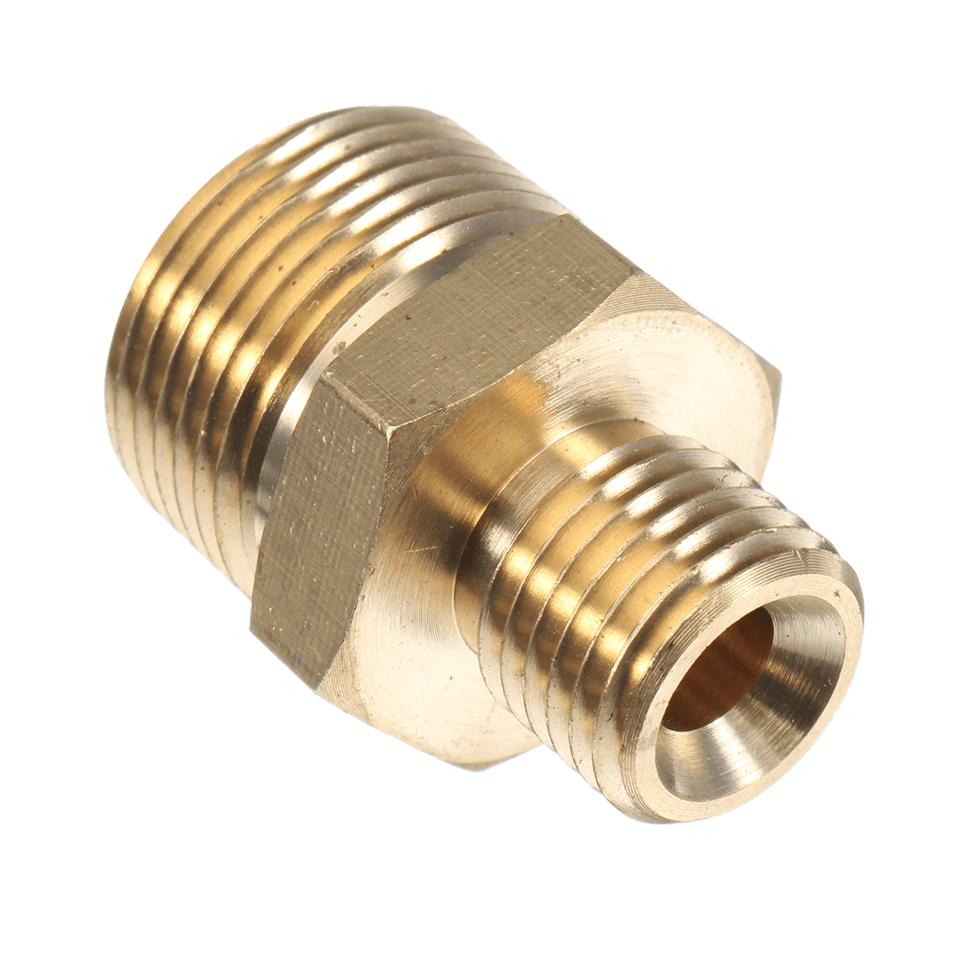 M22 Male to 1/4" Male Adapter Brass Pressure Washer Hose Quick Connect Coupling Fitting for Karcher - Trendha