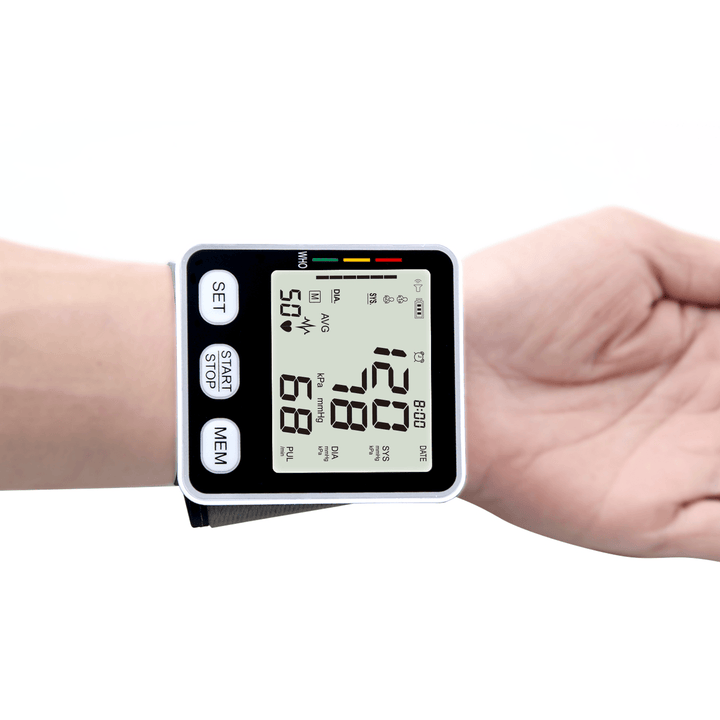 Wrist Electronic Blood Pressure Meter - Trendha