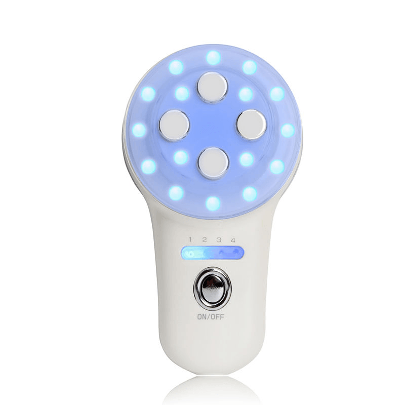 Luckyfine 4 In1 RF Radio Frequency Skin Firming Blue LED Photon Machine Facial Skin Care Wrinkle Removal - Trendha