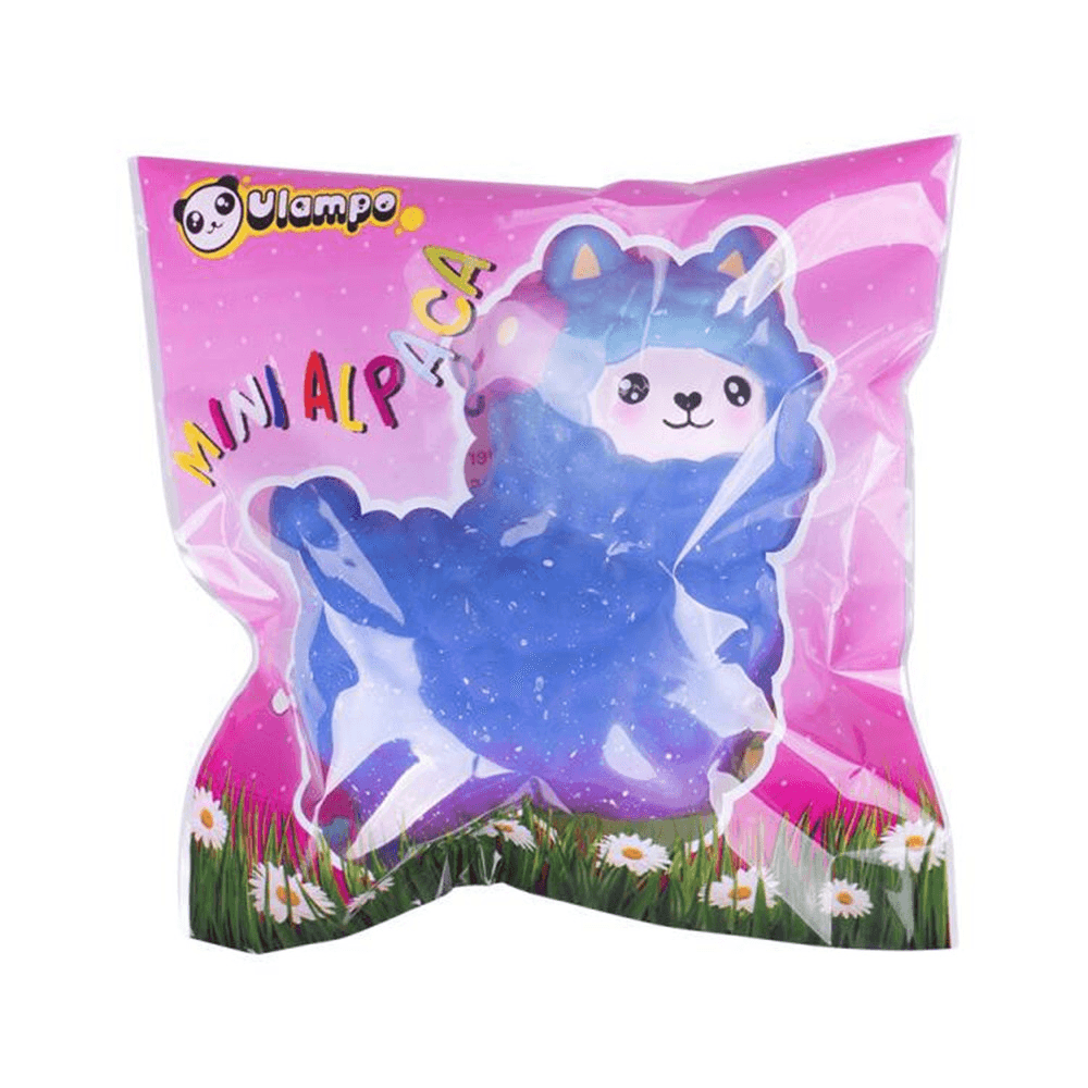 Vlampo Sheep Squishy Cute Alpaca Galaxy Slow Rising Scented Fun Animal Toys Gift - Trendha