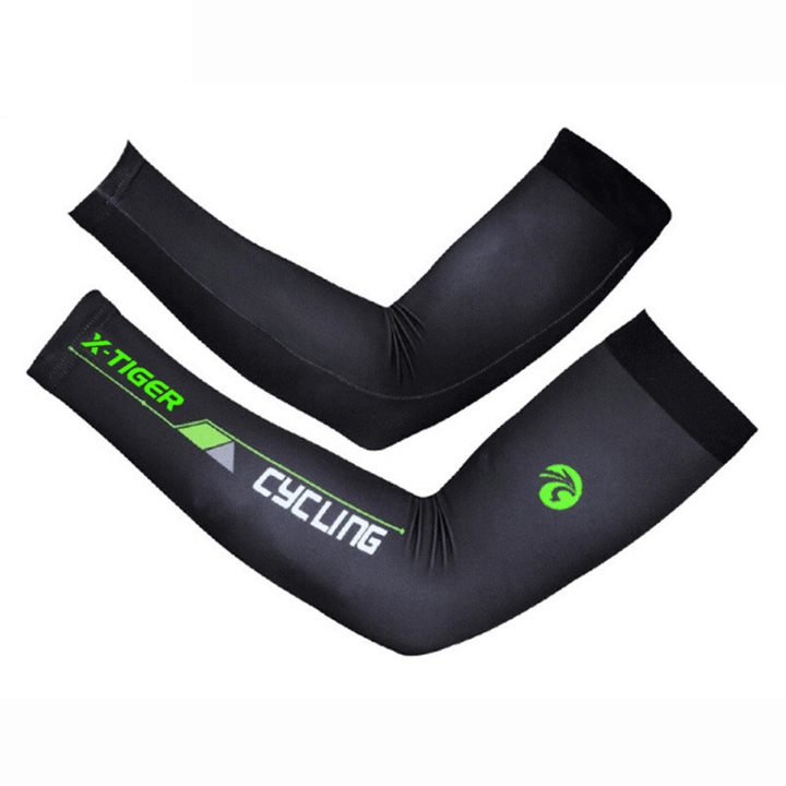 Outdoor Sports Arm Ice Silk Sunscreen Sleeves - Trendha