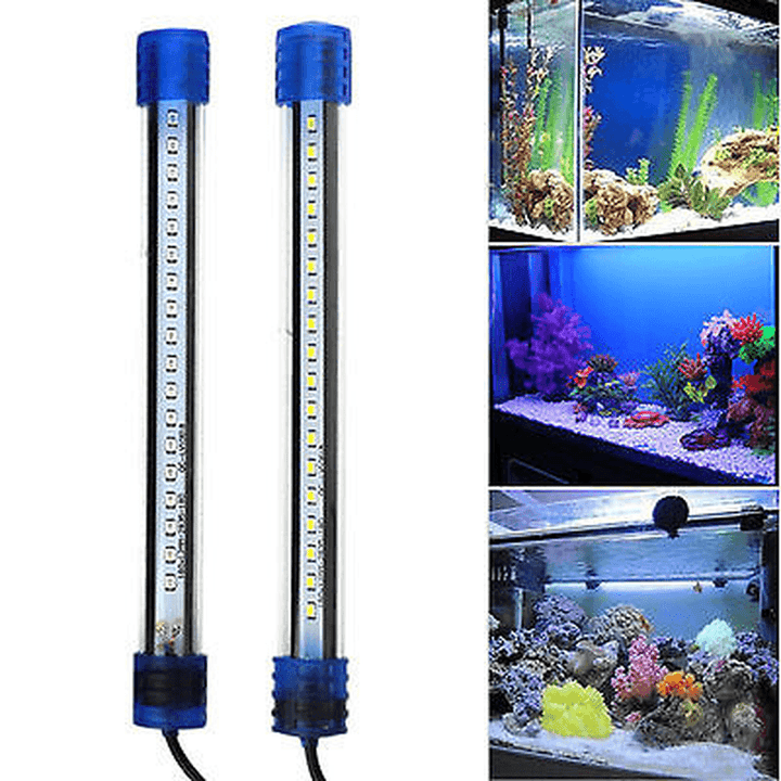 Aquarium Waterproof LED Light Bar Fish Tank Submersible Downlight Tropical Aquarium Product 4W 40CM - Trendha